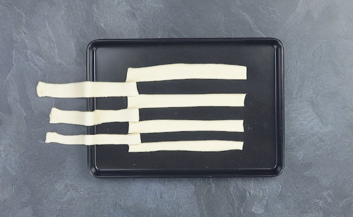 couper la pâte à pizza