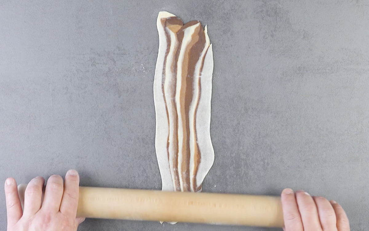 étaler la pâte