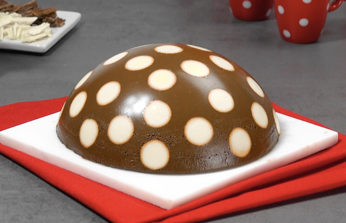 pudding tacheté